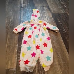 Carter's Cream Pajamas with Colorful Stars